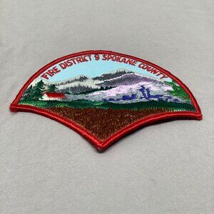 FIRE DISTRICT 9 SPOKANE COUNTY WASHINGTON PATCH NEW OLD PATCH